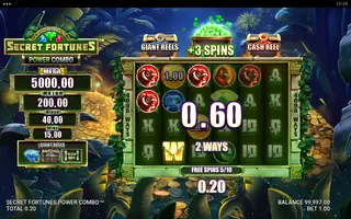 Secret Fortunes Power Combo – Free spins