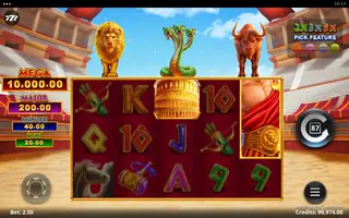 Amazing Link Hercules – Feature in play