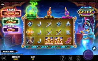 Enchanted Genie Power Combo – Feature in play