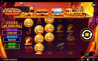 Blazing Rush Express – Feature in play