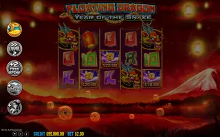 Floating Dragon – Year of the Snake – Free spins
