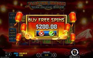 Floating Dragon – Year of the Snake – Bonus buy