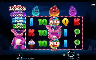 Sweet Beast Power Combo – Feature in play