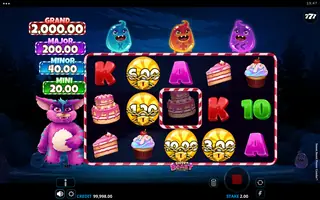 Sweet Beast Power Combo – Feature in play