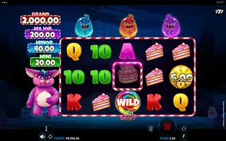 Sweet Beast Power Combo – Feature in play