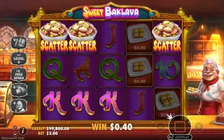Sweet Baklava – Feature in play