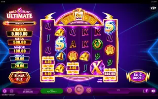 Gold Blitz Ultimate – Feature in play