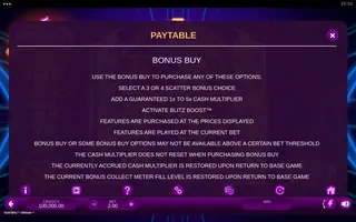 Gold Blitz Ultimate – Game rules
