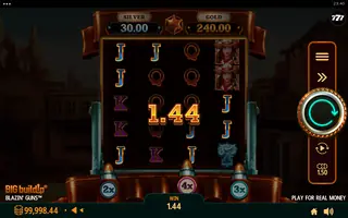 Blazin’ Guns – Winning spin