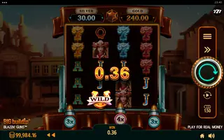 Blazin’ Guns – Winning spin