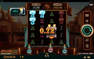 Blazin’ Guns – Winning spin