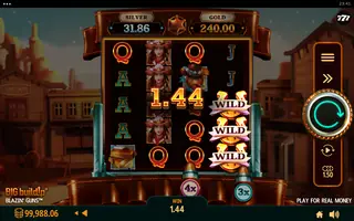 Blazin’ Guns – Winning spin