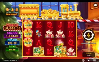 Christmas Rush Express – Feature in play