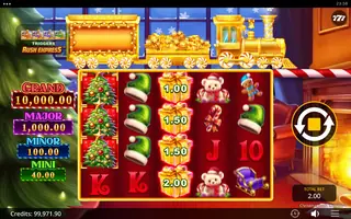 Christmas Rush Express – Feature in play