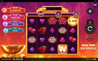 Links of Flame – Winning spin