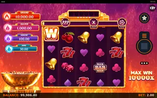 Links of Flame – Winning spin