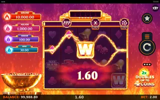 Links of Flame – Feature in play
