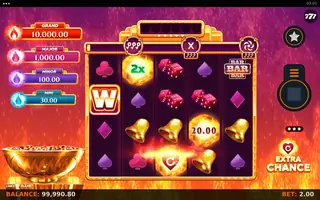 Links of Flame – Feature in play