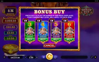 Blazing Bison : Gold Blitz Extreme – Bonus buy