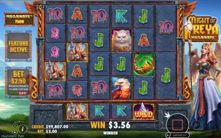 Might of Freya Megaways – Winning spin