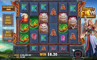 Might of Freya Megaways – Winning spin