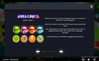 Area Link Luck 4 Lucky Charms – Game rules