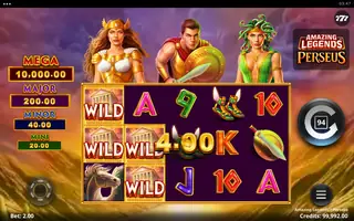 Amazing Legends Perseus – Winning spin