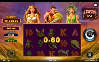 Amazing Legends Perseus – Winning spin