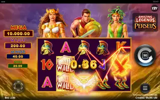 Amazing Legends Perseus – Winning spin
