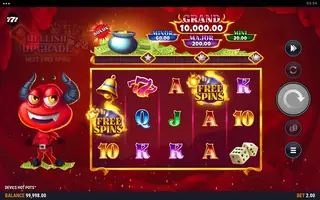 DEVIL’S HOT POTS – Feature in play