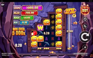 Nugget Frenzy – Winning spin