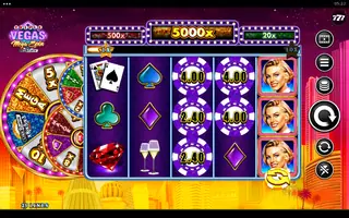 Triple Vegas Mega Spin – Feature in play