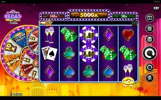 Triple Vegas Mega Spin – Feature in play