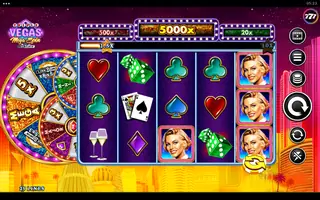 Triple Vegas Mega Spin – Feature in play