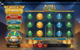 King of Alexandria Mega Moolah – Base game