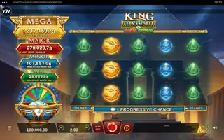 King of Alexandria Maple Moolah – Base game