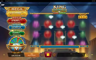 King of Alexandria Maple Moolah – Feature in play