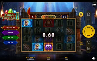 Kings of Crystals II Power Combo – Winning spin