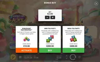 3 Adventures of Alice Hold & Win – Bonus buy