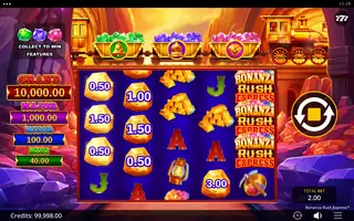 Bonanza Rush Express – Base game
