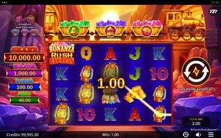 Bonanza Rush Express – Winning spin