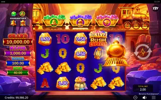 Bonanza Rush Express – Feature in play