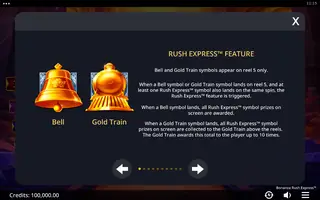 Bonanza Rush Express – Game rules