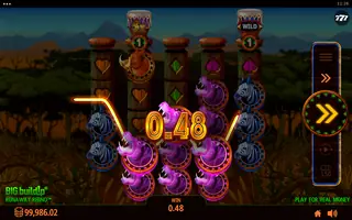 Runaway Rhino – Winning spin