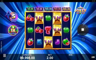 Premier Joker Cash Spree – Feature in play