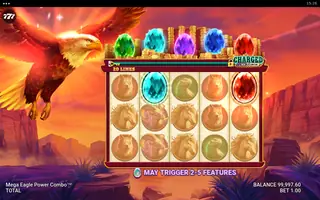 Mega Eagle Power Combo – Feature in play