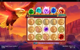 Mega Eagle Power Combo – Feature in play