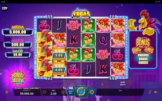 Bruno’s Vegas Gold Blitz – Feature in play
