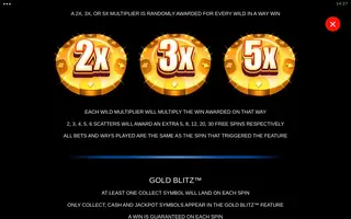 Bruno’s Vegas Gold Blitz – Game rules