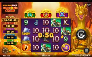 Action Boost Max Dragon’s Cache – Winning spin
